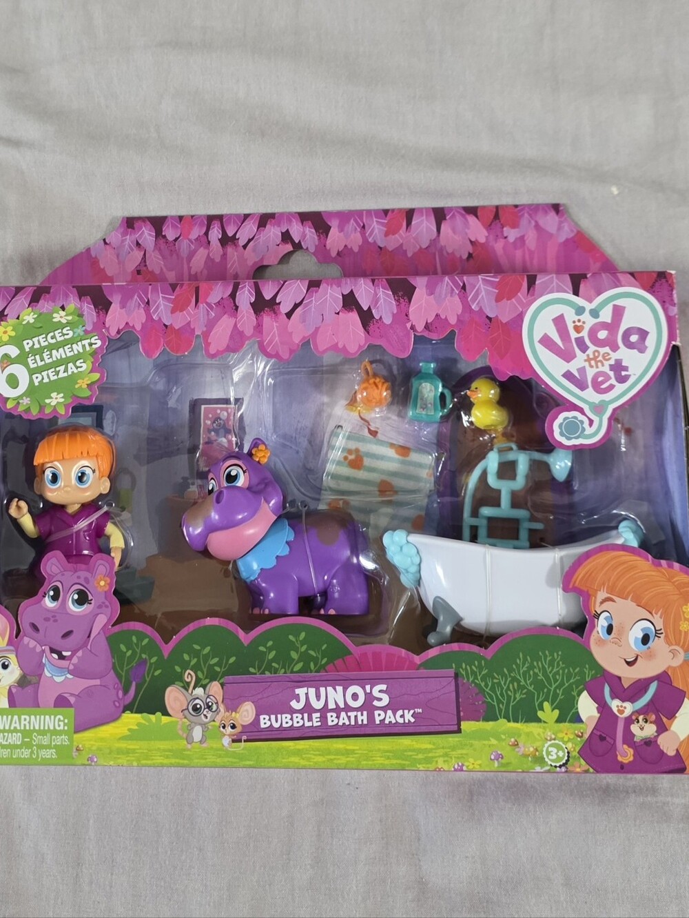 NEW Vida the Vet, Juno's Bubble Bath Pack toy set by Spin Master